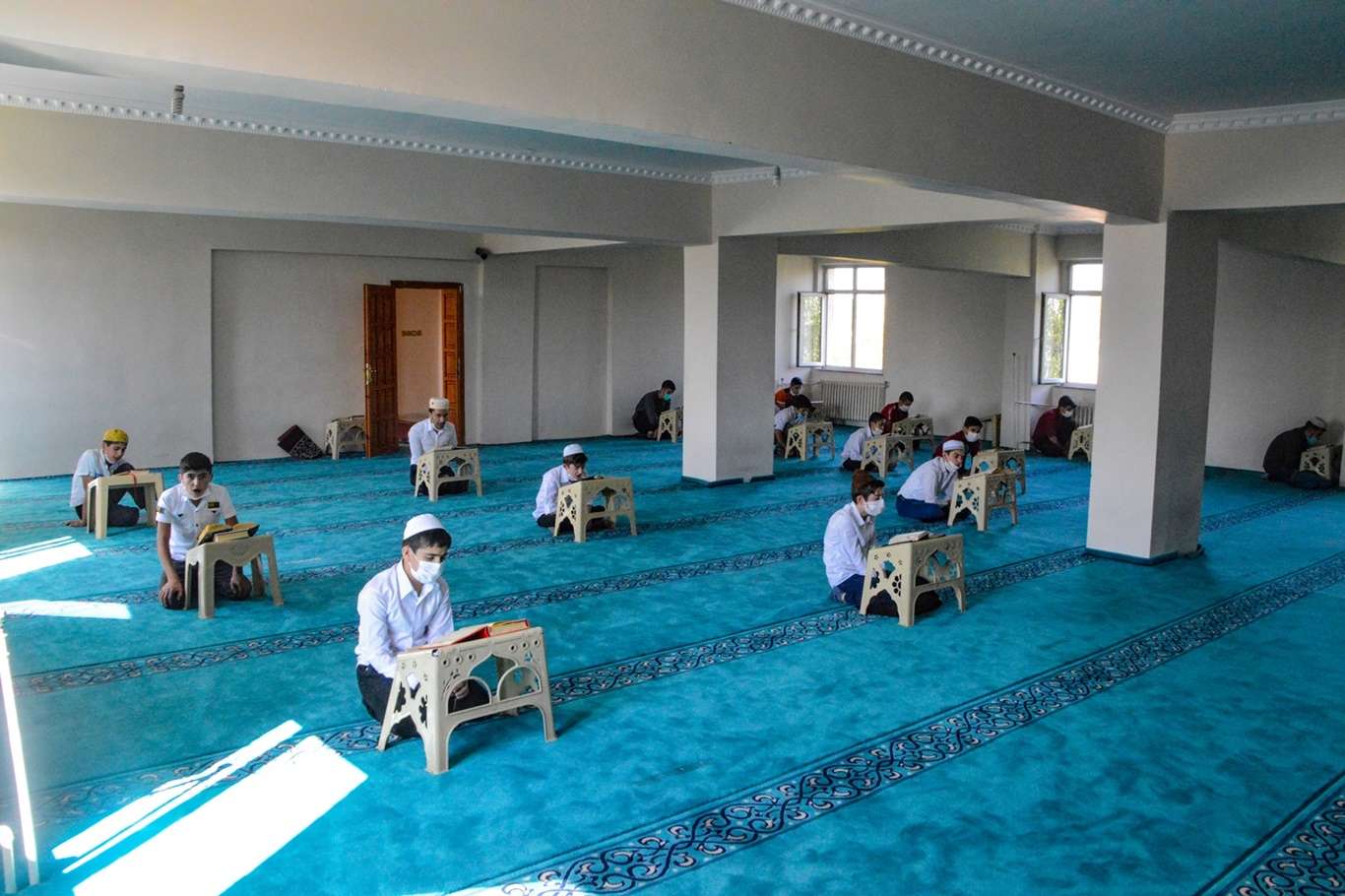 Pandemiye ve küçük yaşlarına rağmen hafız oldular Pandemiye ve küçük yaşlarına rağmen hafız oldular